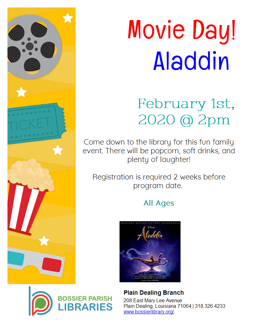 Movie Day: Aladdin