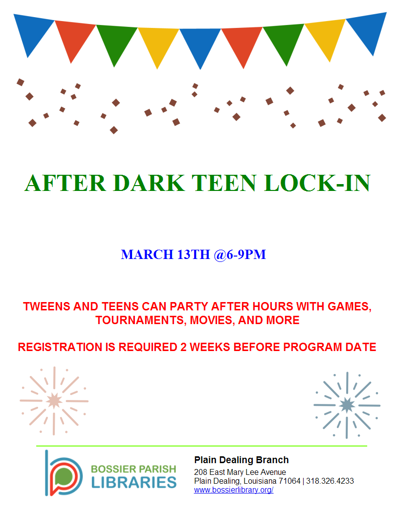 After Hour Teen Lock- in