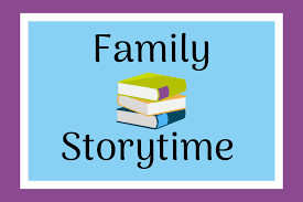 family storytime with books