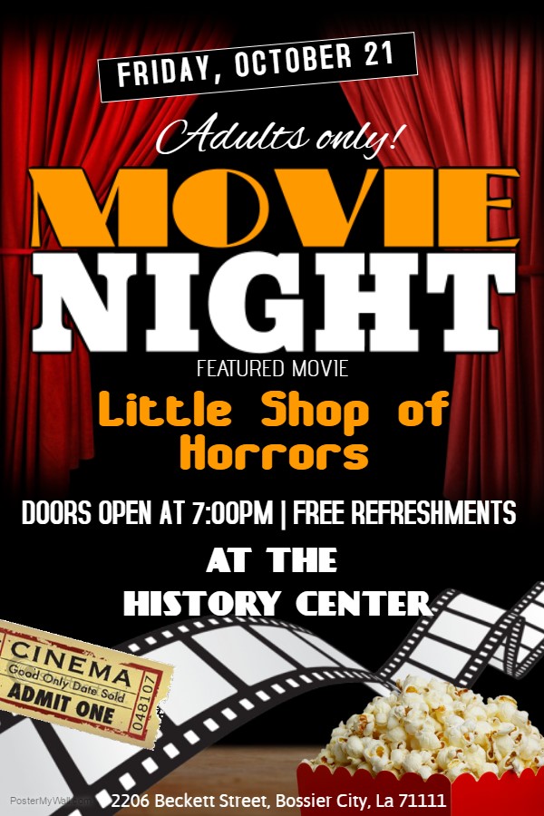 Adult Movie Night- Little Shop of Horrors | Bossier Parish Libraries