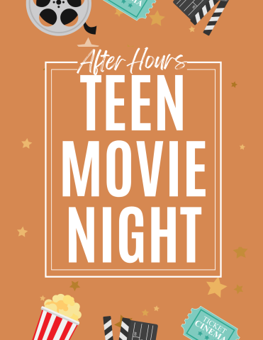 Teen Movie Night graphic