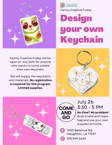 Family Creative Friday July Flyer