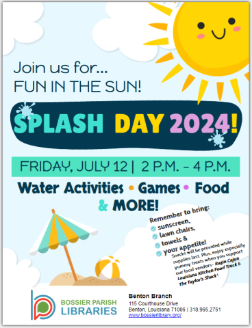 Splash Day 2024 Flyer
