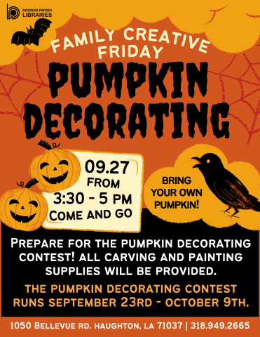 Family Creative Friday September Flyer