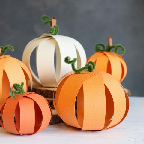 paper pumpkin