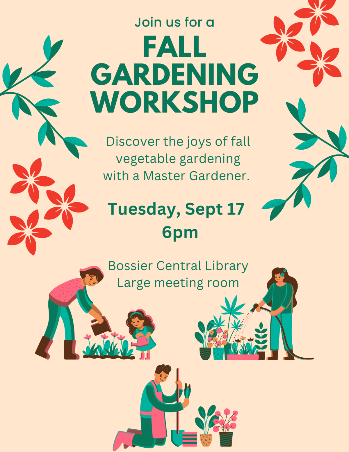 fall gardening workshop